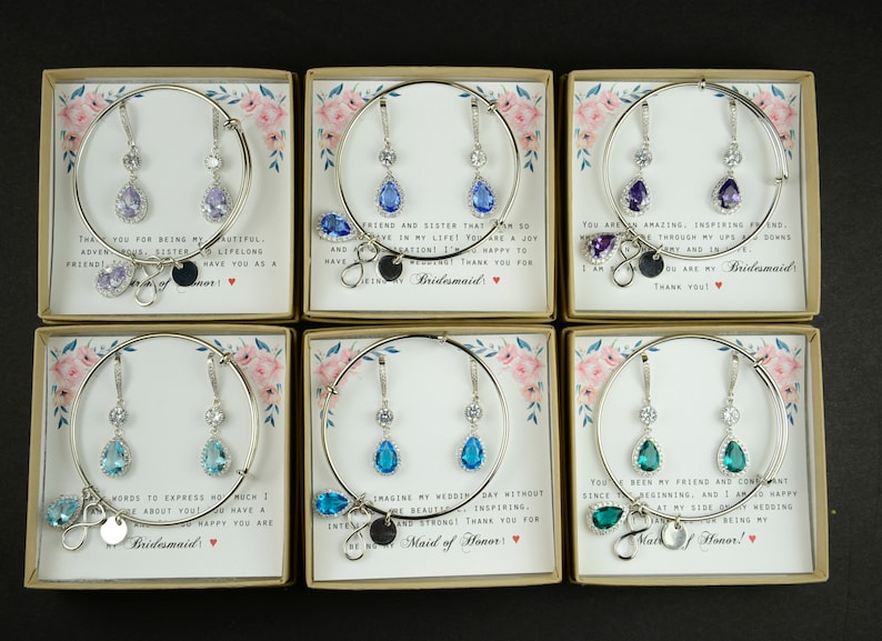 teal blue bridesmaid earrings blue bridesmaid earrings Bridesmaid earrings purple earrings,lavender earrings,sapphire blue earrings