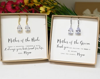 Mother of the Bride gift mother of the Groom Gift, Gift for Mom, Mother in Law Jewelry, Wedding Jewelry LE