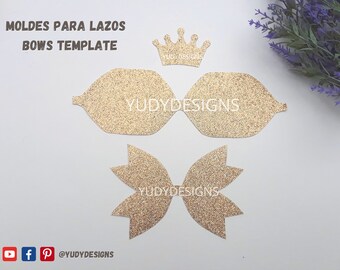 Featured image of post Niñas Moldes Para Moños De Vinil