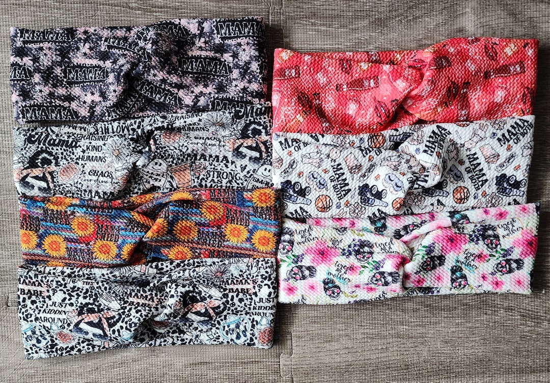 Mom Life Adult Headbands/mom Life Headwrap/mama Adult Headband/mama Headwrap/mom Inspired