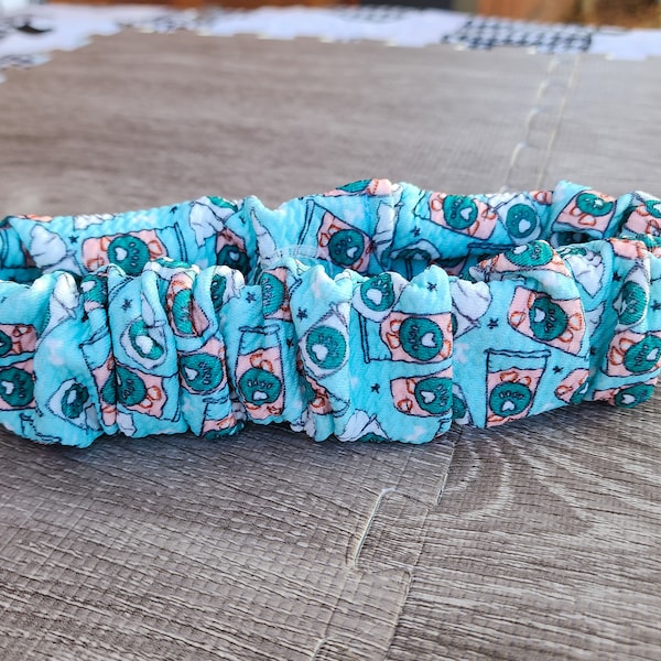 Dog Scrunchie Collar/Dog Ruffle Collar/Custom Dog Collar Cover/Scrunchie Dog Collar/Pet Neckwear/Dog Scrunchie