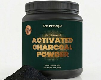 Hardwood Activated Charcoal Powder. USA. Whitens Teeth, Rejuvenates Skin, Hair. Supports Better Digestion.