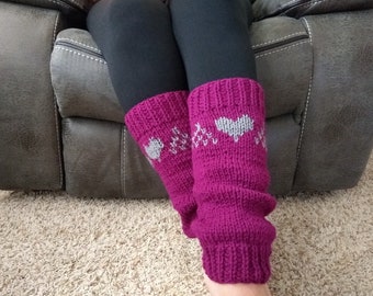 Leg warmers / knit leggings / Mother's day gift/ Valentines Day gift/ Birthday gift idea/ knitted leg warmers for dance/ ballet