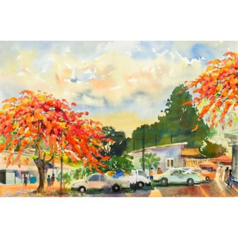 5D Diamond Painting Crystal Sticker Diyjia landscape Painting