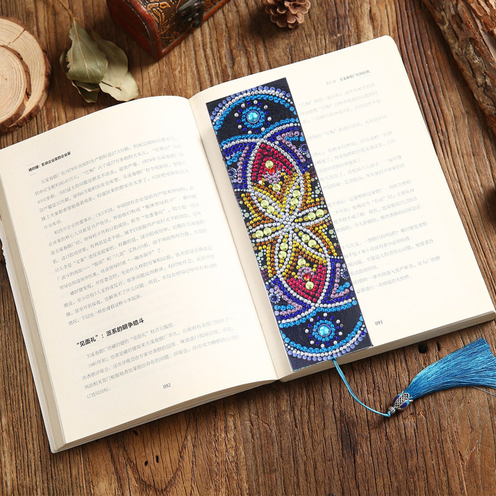 Diamond Painting Bookmark 5D DIY Special Shaped Rhinestone Art Etsy