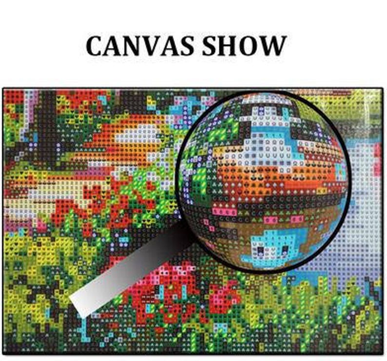 5D DIY Full Square/round Drill Diamond Painting Cross Stitch Etsy