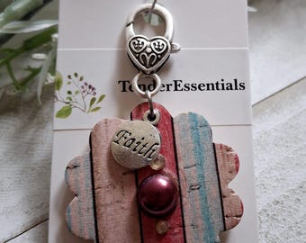 Pingente de flor em couro para bolsa, Pingente de flor, Pingente para bolsa, Pingente para carteira, Presente para ela, Pingente para sacola de couro