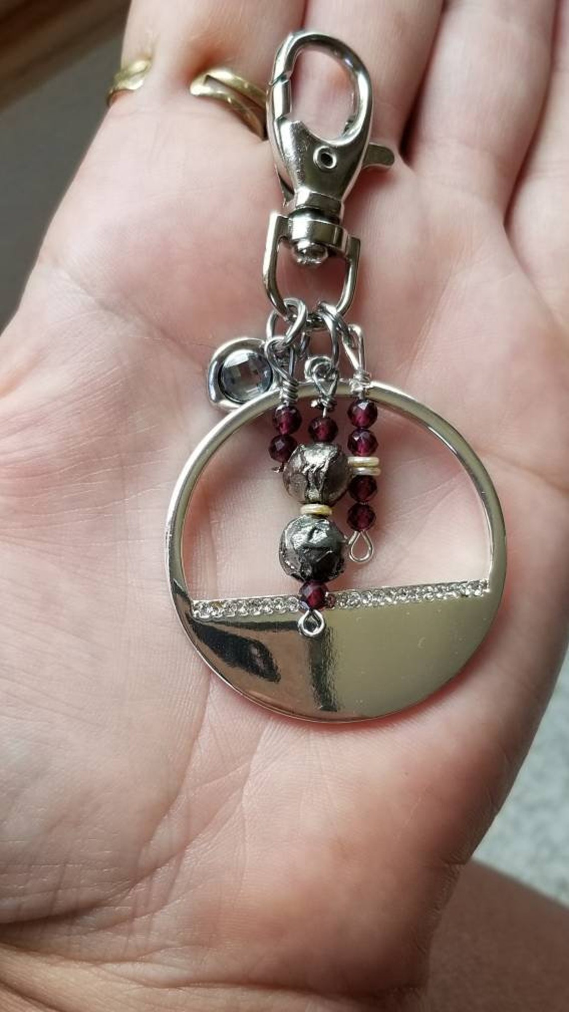 Purse Charm Bag Charm Purse Accessories Key Fob Gift for Etsy