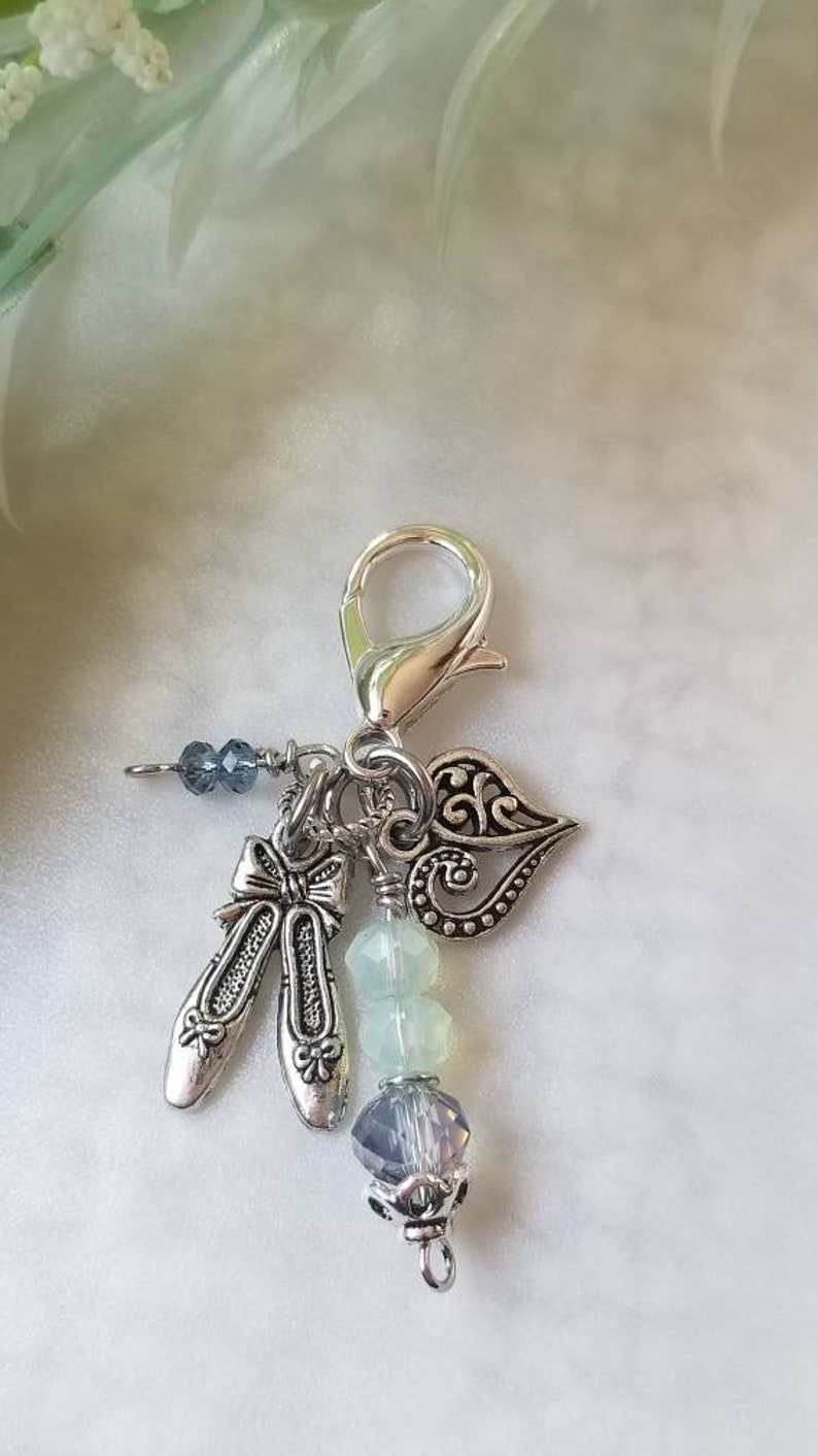 Dance Jewelry Dance gift Ballerina kids Ballerina gifts Dance Recital Gift Ballet Jewelry Tenderessentials Gift for Her Bag Charm