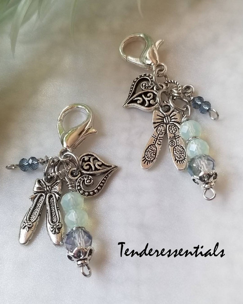 Dance Jewelry Dance gift Ballerina kids Ballerina gifts Dance Recital Gift Ballet Jewelry Tenderessentials Gift for Her Bag Charm