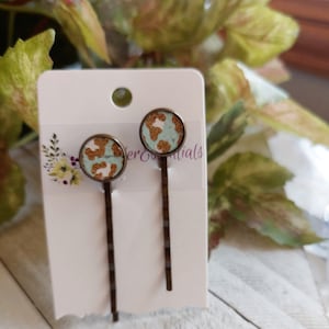 Bobby Pin Set, Bronze Bobby Pins, Hair pin set, Decorative Hair Pins, Hair Jewelry, Minimalist Bobby Pins, Hair Accessories for Women