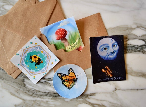 Nature Magic Laptop Sticker Pack | Etsy