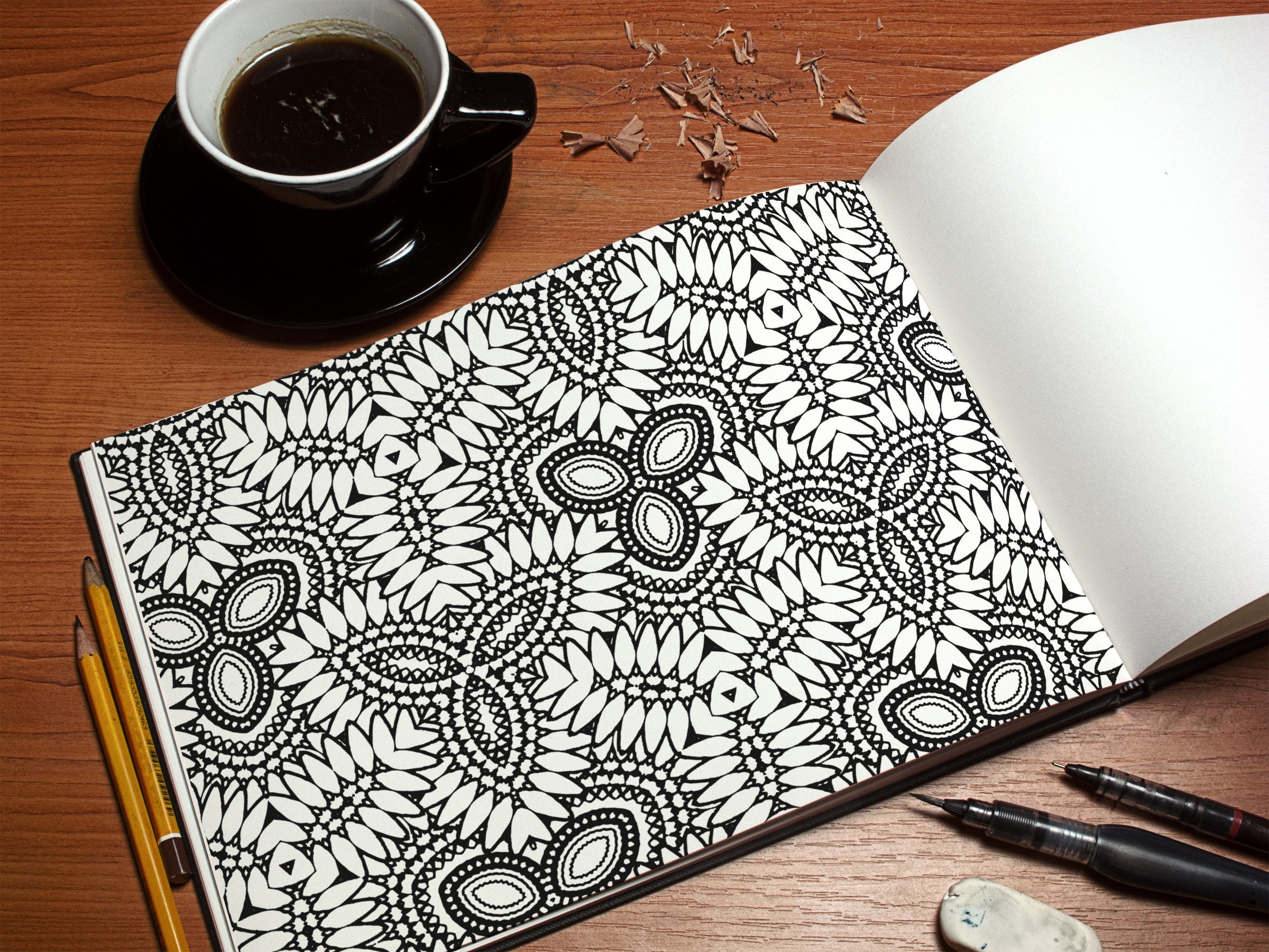 25 Printable Stress Relief Coloring Pages Anxiety Relief | Etsy