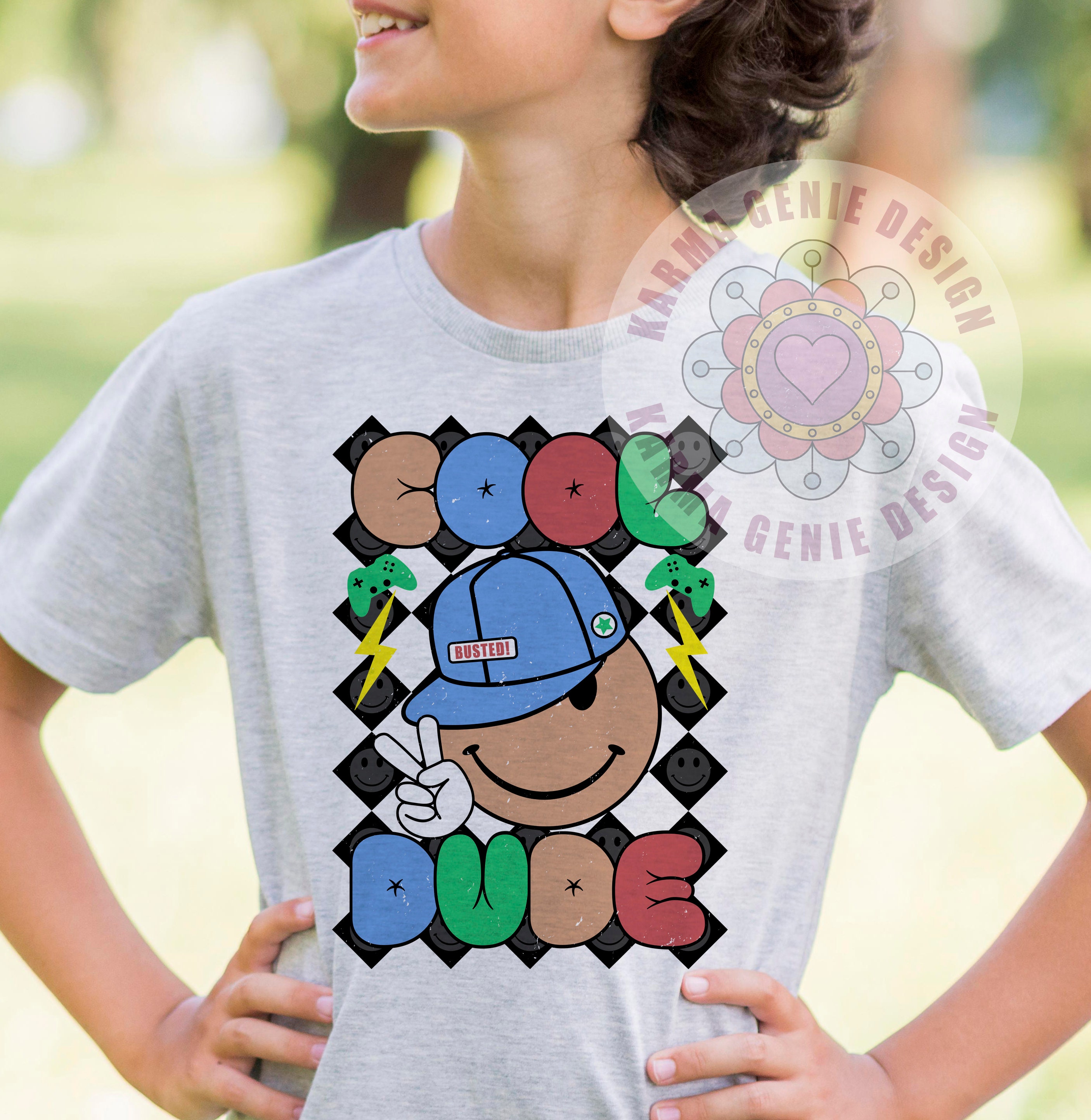 Cool Dude PNG Boys Shirt Design Boys Tshirt Sublimation Etsy