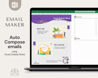EMAIL MAKER – Auto compose and send emails tool, E4