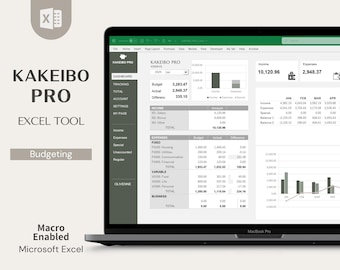 KAKEIBO PRO – Excel Home Budgeting Tool