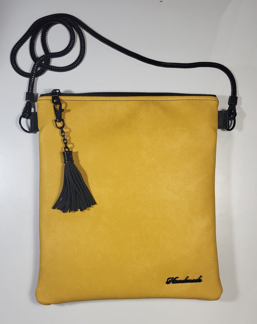 Crossbody Bag, Yellow Crossbody Bag, Tablet Bag, Cross Body, Shoulder