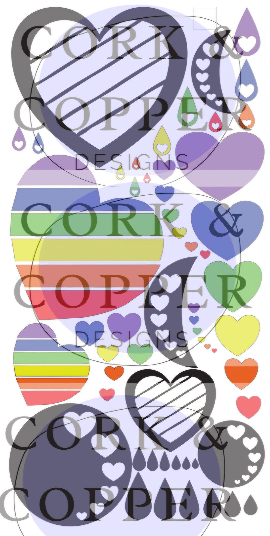 Pride Pattern, Vinyl Designs, Decal, Stickers, PDF, SVG, PNG, Pride ...