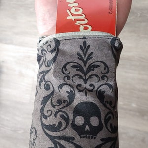 Wrist Wallet, Skull Wrist Wallet, Pagan Wallet, Ring Holder, Money Cuff, Running Wallet, Gym Wallet, Money Cuff, Ring Holder, For Everyone