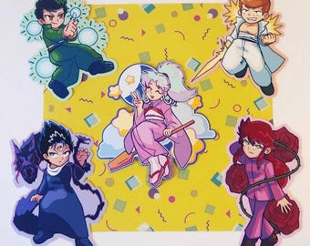 Yu Yu Hakusho Vinyl Stickers