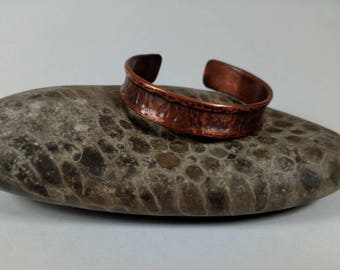 Hammered Copper Bracelet