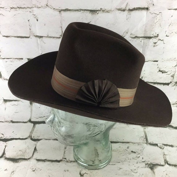 Vintage Trail Ridge Dynafelt Cowboy Hat 