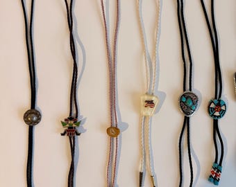 Corbatas de bolo vintage auténticas