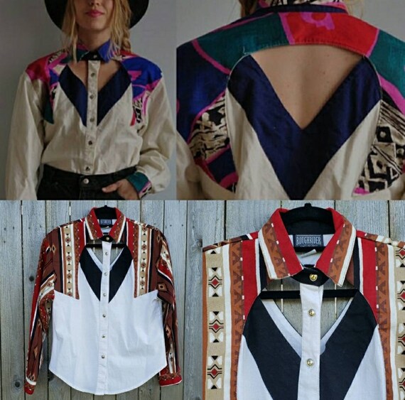 Vintage RoughRider by Circle T women's cut-out wes