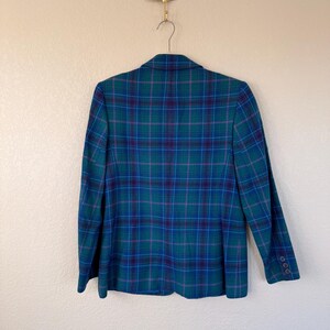 Vintage Pendleton karierte Jacke aus Wolle Bild 16