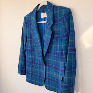 Vintage Pendleton karierte Jacke aus Wolle Bild 8