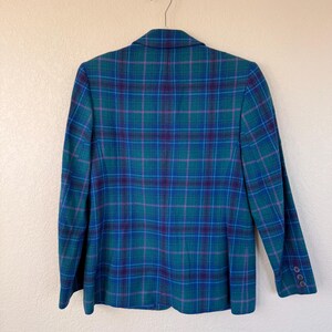 Vintage Pendleton karierte Jacke aus Wolle Bild 9