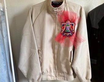 Vintage überarbeitete Thunderbird Sportsmaster Jacke