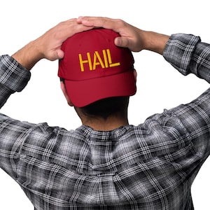 HAIL Washington Football Hat, Burgundy/Gold Embroidered Camo, Take Command, Men Women Cap Gifts for Him Her HTTC Game Day Fan Gear, NFC East