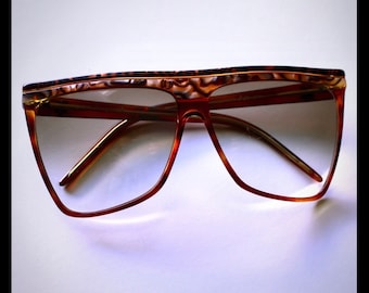 Gafas de sol cuadradas extragrandes vintage Laura Biagiotti