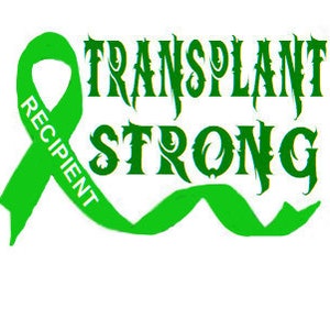 Transplant Recipient Strong Decal, Organ Donation Awareness - Etsy