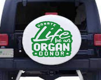 Organ Donation Decal,Transplant Decal,Vinyl Decal, Donate Life, Donate Kidney Decal, Living Donor, Recycle Yourself,Organ Donor, USAVinyls