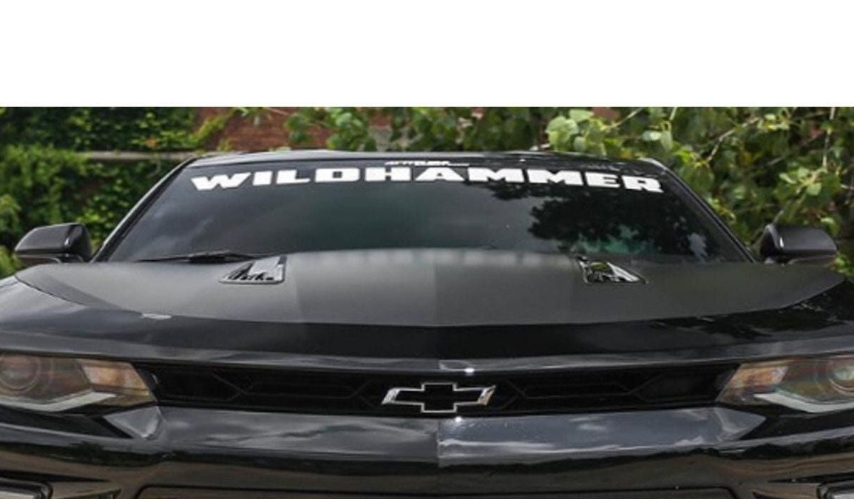 Camaro windshield banner deals