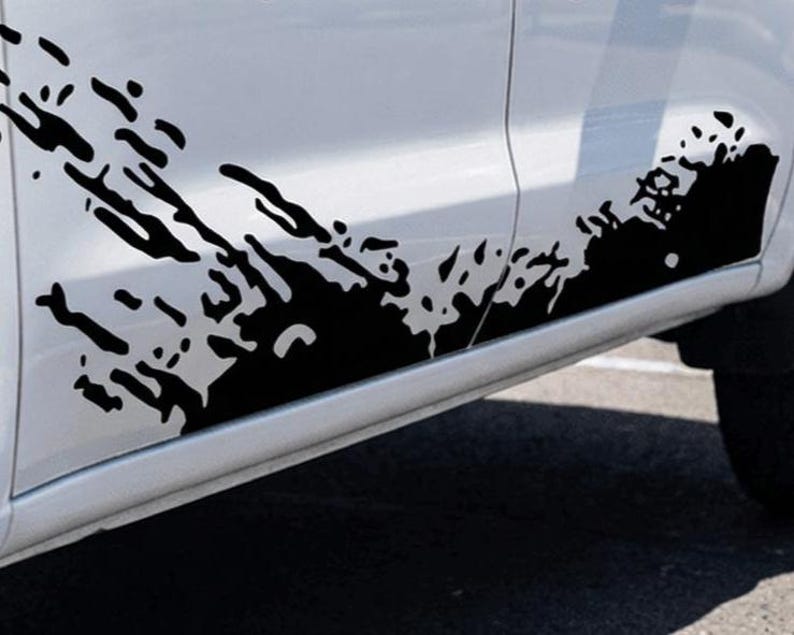 Muddin Sticker Splash Decal, Mudding Graphic Vinyl Sticker for Vehicle Side - Etsy