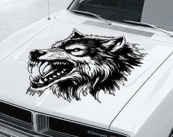 Wolf Decal, Werewolf Sticker