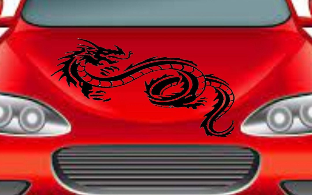 Dragon Auto Accent Decal, Dragon Car Decal ,hot Car Decal, Car Side