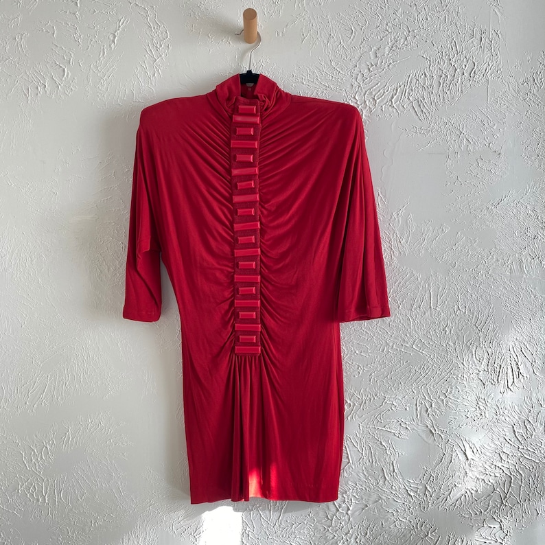 80s Callagan mini dress \u2022 avant garde