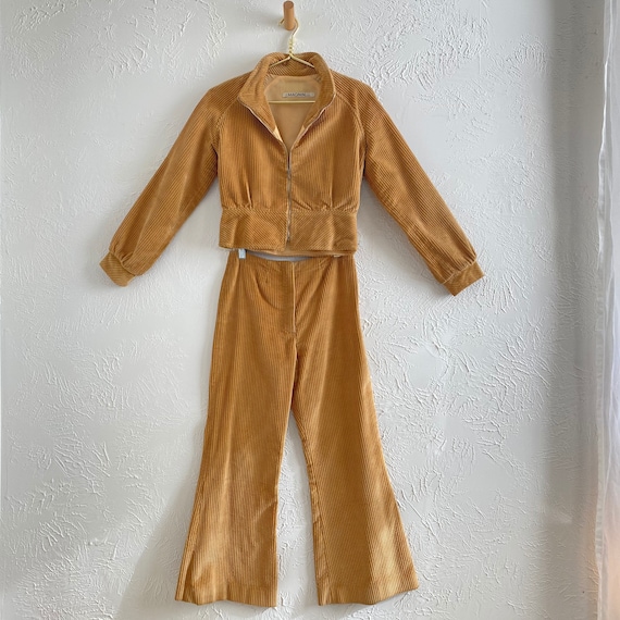 60s I magnin patty woodward elephant corduroy pant