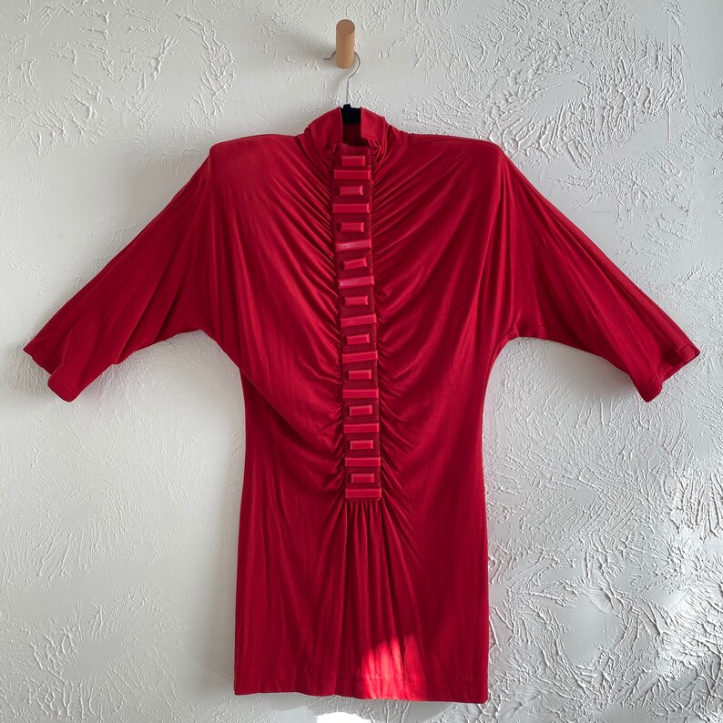 80s Callagan mini dress \u2022 avant garde