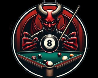 Devil Pool/Billiards Png