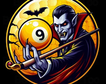 Vampire 9 Ball Pool/Billiards Png