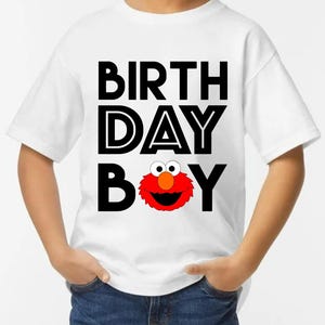 Primary Color Birthday Shirt – Learning Street Theme – Personalized Toddler Tee with Name and Age – Classic TV Inspired Party Outfit