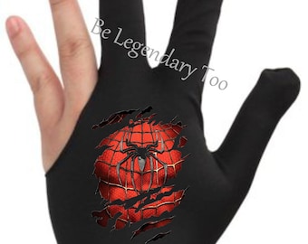 Ripped Spider Billiards glove