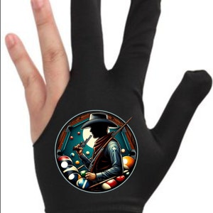 Shooting Cowboy Billiards Glove