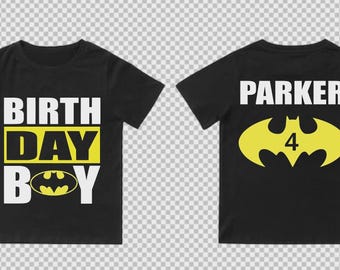 Superhero Birthday Shirt: Custom Comic Hero Party Tee