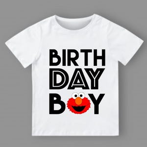 Primary Color Birthday Shirt – Learning Street Theme – Personalized Toddler Tee with Name and Age – Classic TV Inspired Party Outfit